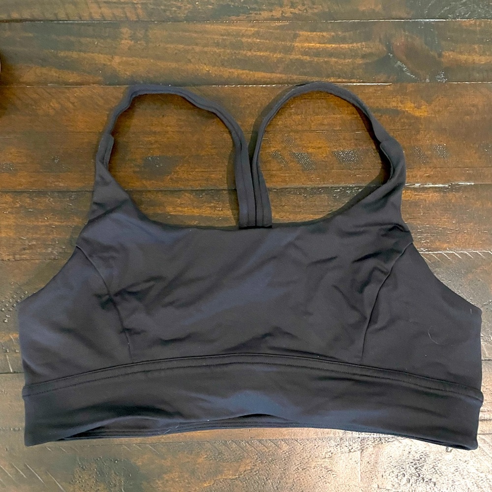 Black Lululemon Sports Bra - size 10